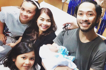 Istri Uki NOAH Curhat Sempat 'Menderita' Sebelum Melahirkan Anak Ketiga