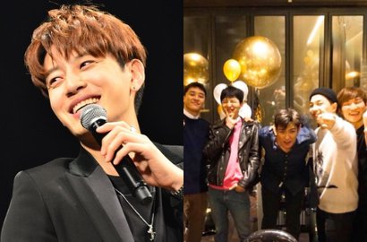 Beri Dukungan, SE7EN Pamer Foto Bareng Daesung-Taeyang dan GD yang Wamil
