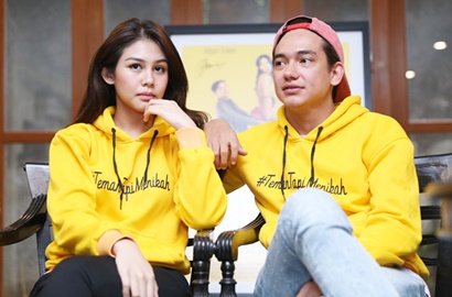 Live Instagram Bareng, Adipati Dolken Panggil Vanesha Prescilla 'Sayang'