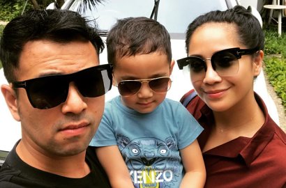 Berlayar Bareng Nagita Slavina, Raffi Ahmad Pose Jadi Nahkoda