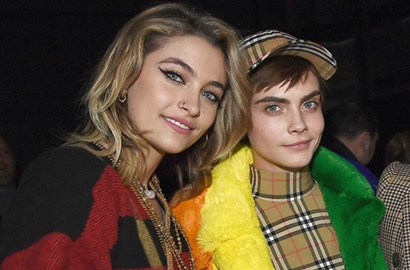 Santer Dirumorkan Kencan, Paris Jackson-Cara Delevingne Unggah Video Mesra