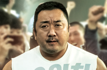 Jadi Atlet Adu Panco, Ma Dong Seok Pamer Otot Lengan yang Kekar di 'Champion'