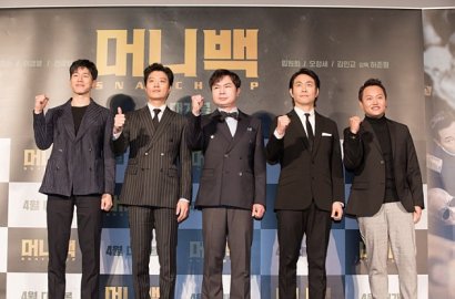 Berlatar Gambar Uang, Kim Moo Yul cs Siap Menembak di Poster Karakter 'Snatch Up'