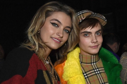 Usai Unggah Video Mesra, Cara Delevingne-Paris Jackson Ciuman di Depan Umum