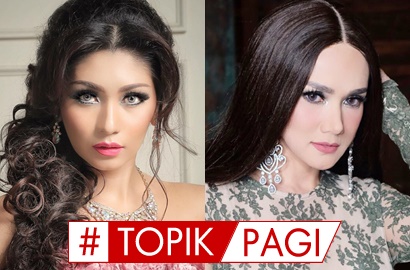 Perut Baby Margaretha Jadi Sorotan di Nikahan, Mulan Jameela Dituduh Pamer Bulu Mata - Topik Pagi