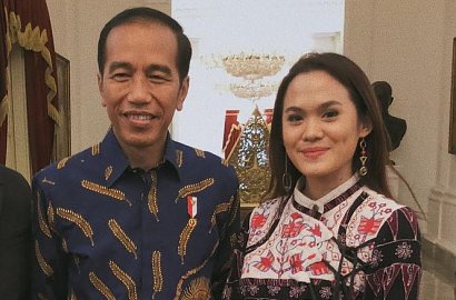 Mati Gaya Saat Bertemu Presiden Jokowi, Ini Cerita Sheryl Sheinafia