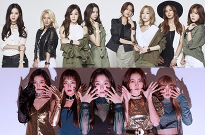SNSD - f(x) dan Red Velvet Kompak Pernah Usung Konsep Gelap, SM Tuai Pujian
