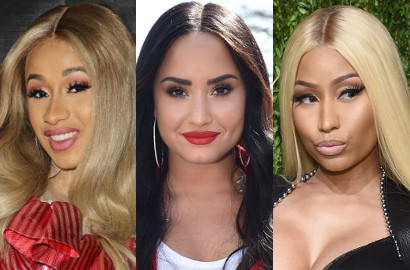 Puji Cardi B Habis-Habisan, Demi Lovato Sindir Nicki Minaj?