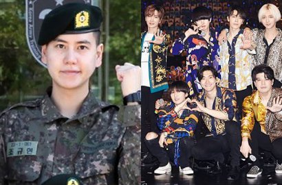 Libur Wamil, Kyuhyun Tampil Imut dan Tunjukkan Dukungan ke Super Junior