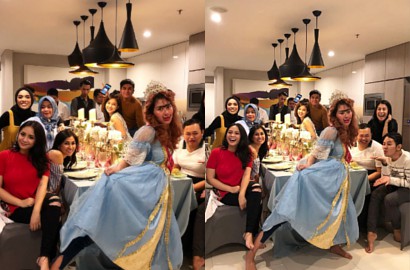 Hadir di Pesta Lajang Syahnaz dan Ikut Nangis di Pengajian, Ketulusan Nagita Sebagai Kakak Dipuji