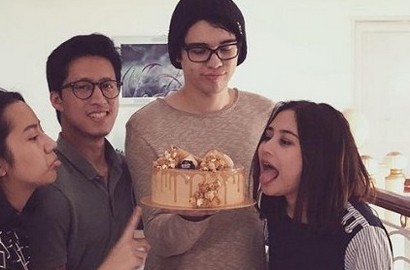 Rayakan Ultah Maxime Bouttier, Prilly Latuconsina Posting Foto Lucu Ini
