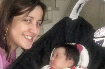 Jaga Anak, Suami Andi Soraya Malah Sibuk Lakukan Ini