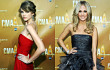 CMA Awards 2010: Taylor Swift Tampil Sensual, Carrie Underwood Hadirkan Kesan Glamor di Red Carpet
