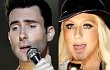 Adam Levine Dan Christina Aguilera Pamerkan Foto Saat Syuting 'Moves Like Jagger'
