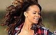 Foto Rihanna Saat Syuting Video Musik 'We Found Love'