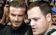 David Beckham Tersenyum Saat Tiba di Jakarta