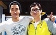 Foto Choi Siwon dengan Pelatih Pribadinya di Gym