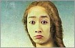 Foto Lucu Eunhyuk di Lukisan Monalisa