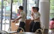Foto Kim Joon Jajan di McDonald's Berseragam Polisi