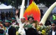 Prosesi Ngunduh Mantu Anang-Ashanty Hebohkan Kota Jember