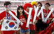 IU Nonton Sepak Bola Korea di Olimpiade
