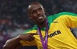 Pahlawan Jamaika Usain Bolt Bangga Pertahankan Emas di Olimpiade 2012