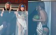 Lady GaGa Tutupi Payudara dengan Kelapa Saat Liburan di Brazil