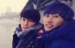 Donghae dan Eunhyuk Ucapkan Selamat Tahun Baru di Salju