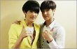 Main Musikal Bareng, Hyungsik ZE:A Foto dengan Yunho TVXQ