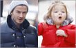 Imutnya Harper Pakai Jaket Matching dengan David Beckham