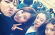 Nonton Konser Bareng, Min miss A Selca dengan Seohyun dan Wonder Girls