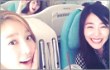 Tae Yeon Pamer Foto dan Video Kocak Bareng Member SNSD di Pesawat