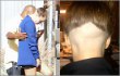 Lady GaGa Cukur Gundul Bagian Belakang Rambutnya