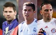 Messi, Ronaldo dan Franck Ribery Siap 'Duel' untuk Gelar Pemain Terbaik Eropa
