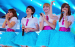 Ditinggal Anisa, Cherry Belle Tetap Asyik Nyanyi di Ultah MNC TV