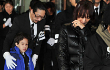 Tiger JK Antar Jenazah Ayah Didampingi Anak dan Istri