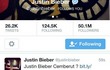 Twitter Justin Bieber Sempat Dihack Orang Indonesia