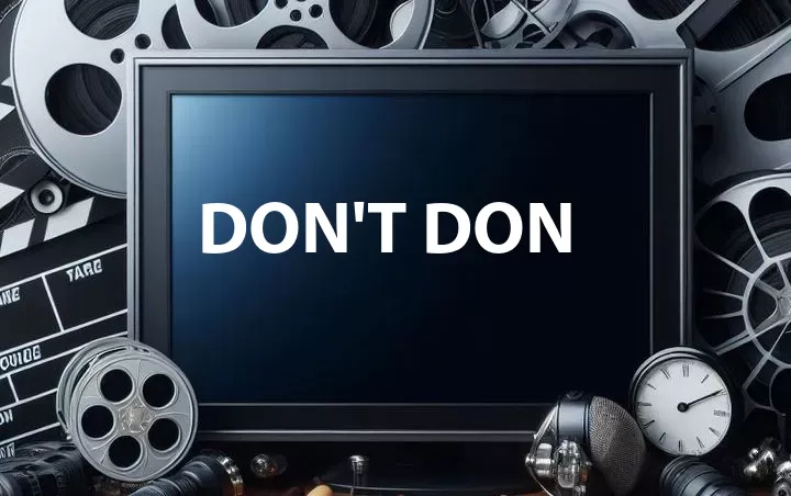 Don't Don