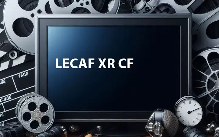 Lecaf XR CF