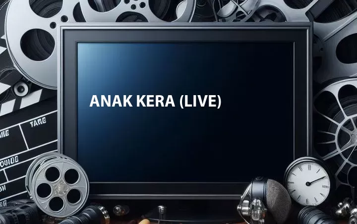 Anak Kera (Live)